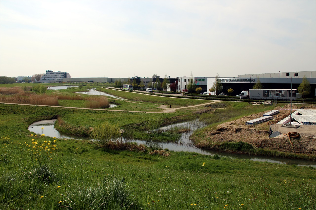 Ecologisch gebied op de grens tussen Papendrecht en Abl